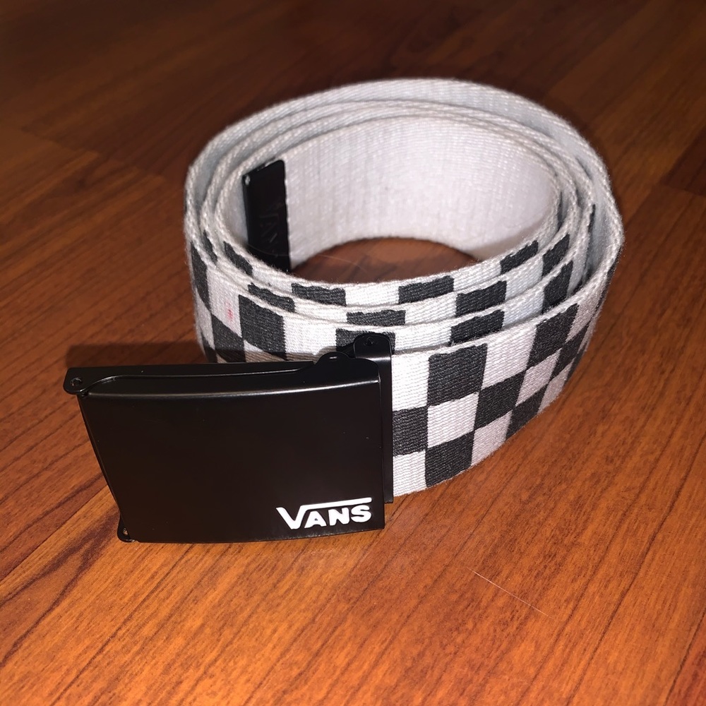 Vans checkerboard belt